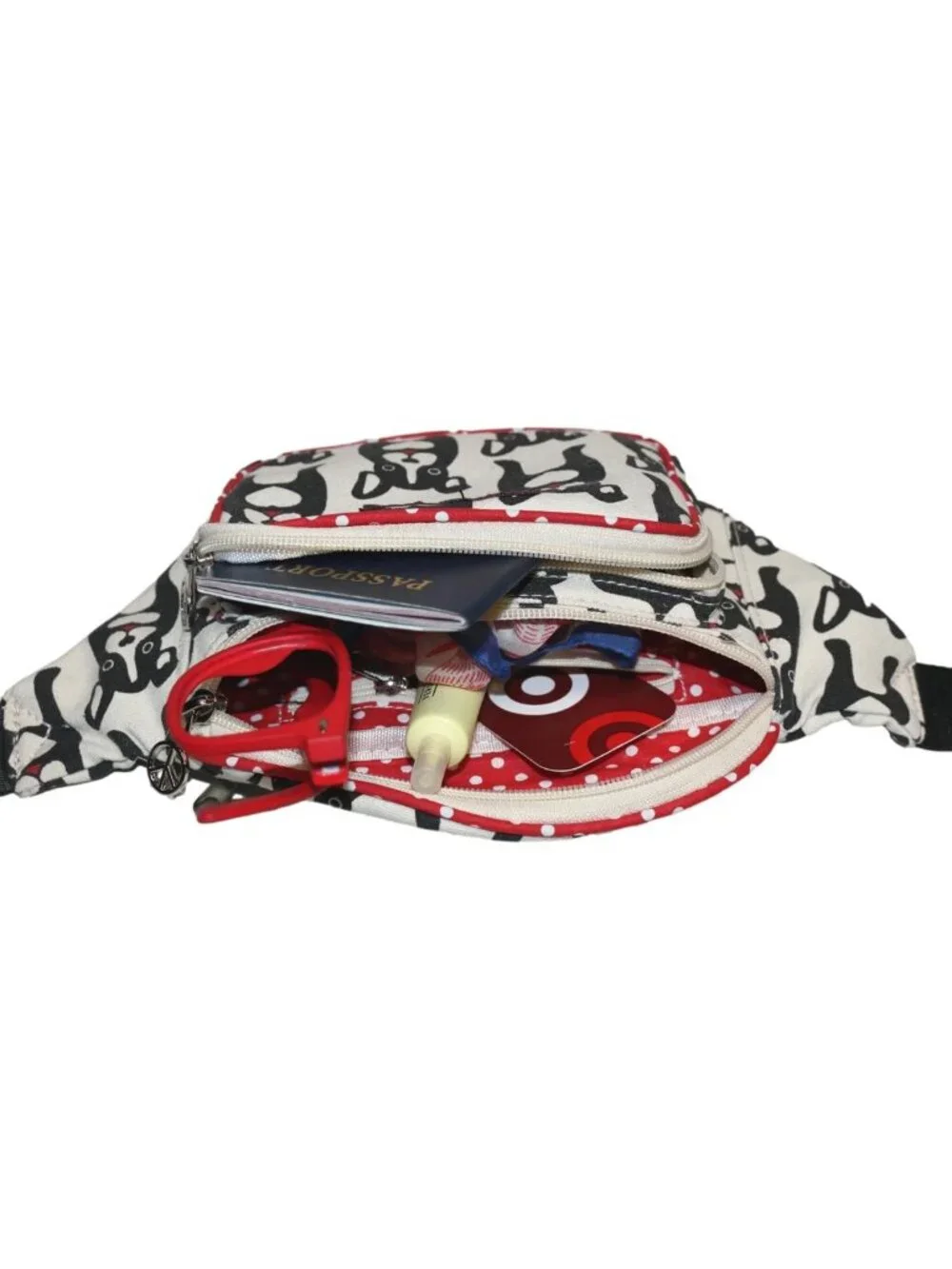 Stylish Black Hip Fanny Pack | Versatile Waist Bag for Travel & Outdoor Use